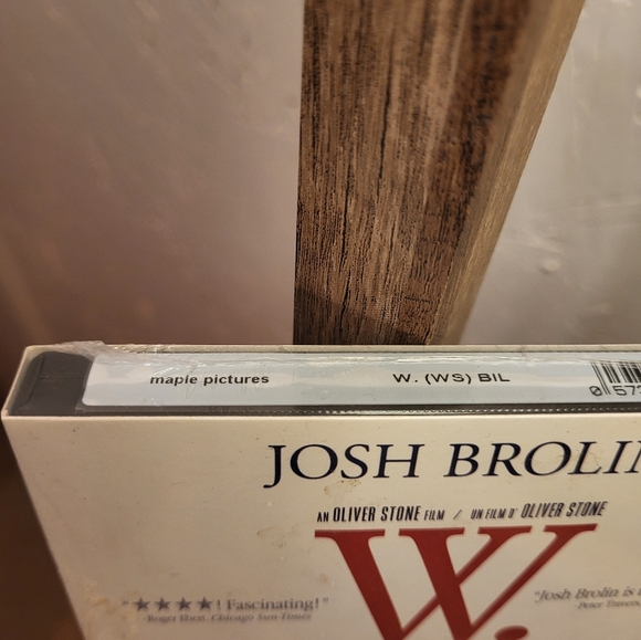 🌟3 for30🌟W. (DVD 2008 w/ Slipcase) SEALED Josh Brolin, Colin Hanks, Toby Jones - Picture 4 of 6